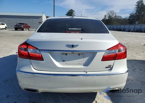 2013 Hyundai Genesis 5.0L z USA, uszkodzony, nr VIN KMHGC4DH5DU232827